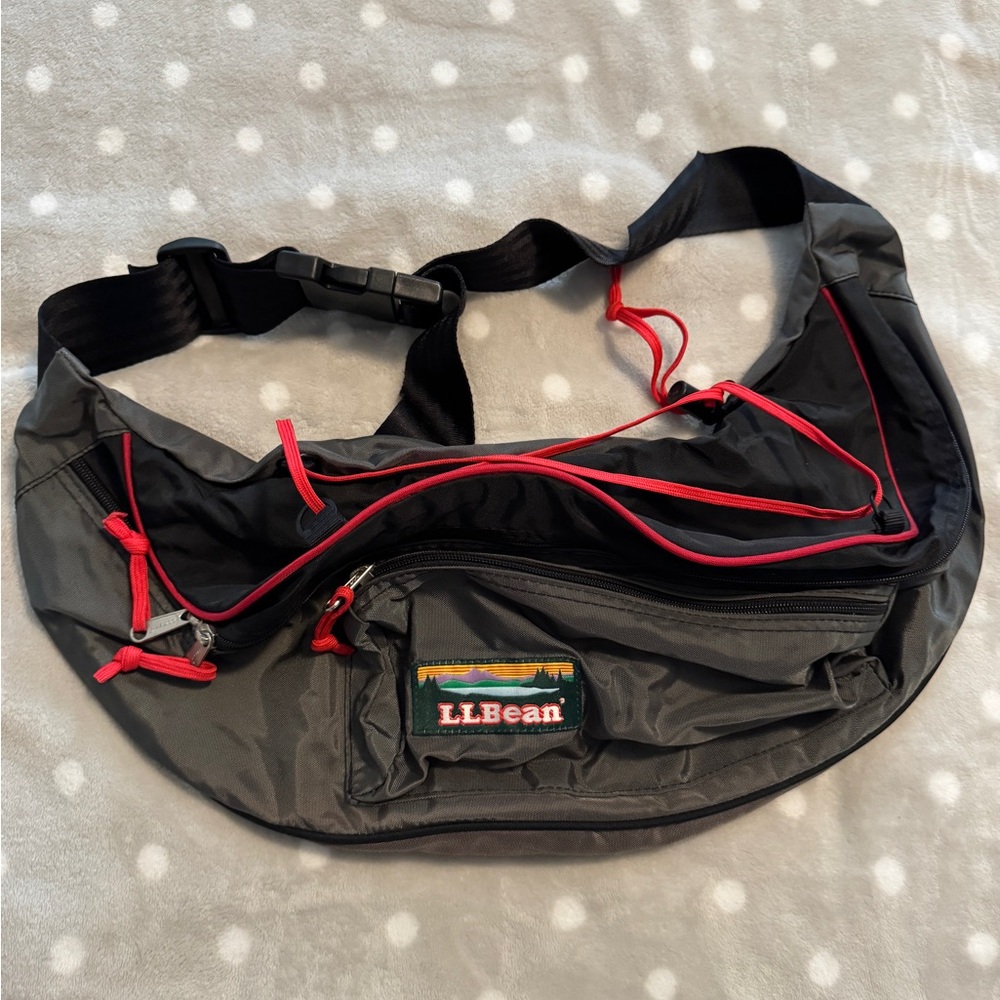 L.L. Bean Vintage Retro Fanny Pack Belt Bag